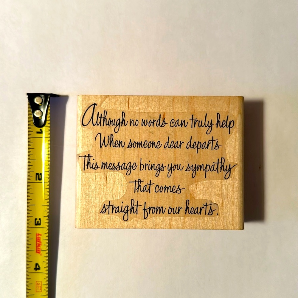 Rubber stamp